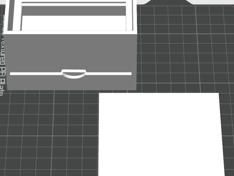 Sliding hidden compartment box