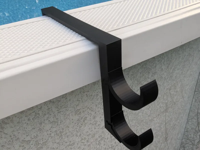 Above ground pool hook