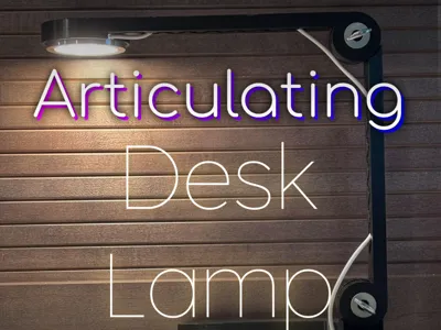 articulating desk lamp