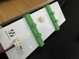 LED board hook for square peg panel