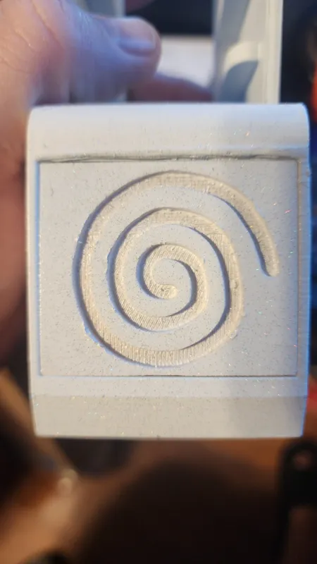 Faceplate for VMU/Memory Card Tower (Dreamcast)