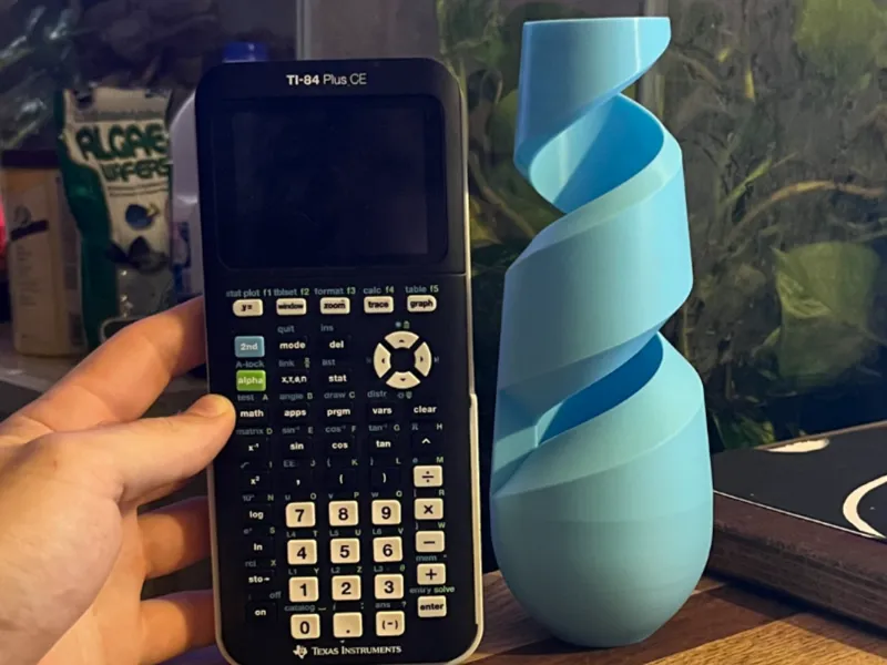 Supportless Spiral Vase