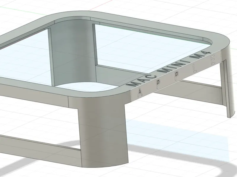 Mac mini M4 Bumper PLA