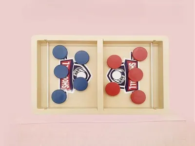 Trendy Parent-Child Interactive Flicking Chess Game
