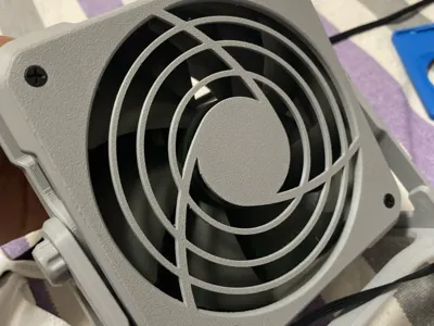 BrainsCollector's Portable USB Computer Desk Fan 120mm Rear Panel Back Panel Prevents Hand Injury