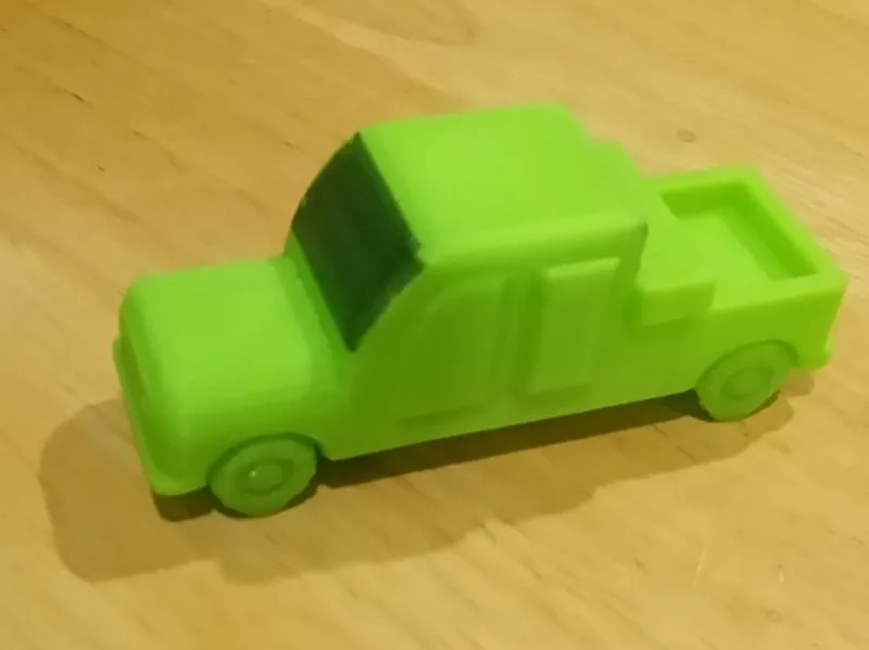 a cute small toy truck