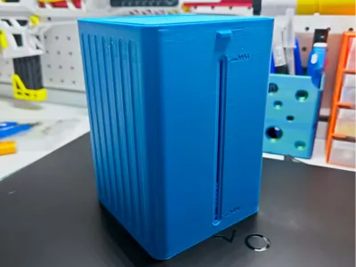 Automatic Opening Desktop Trash Can