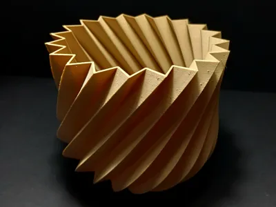 Vaso in Pla Wood