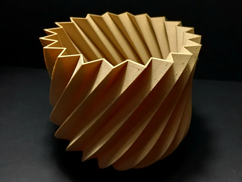 Vaso in Pla Wood