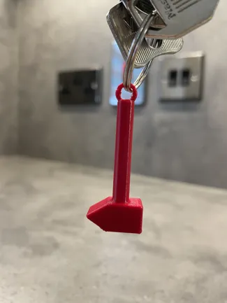 Hammer Keychain