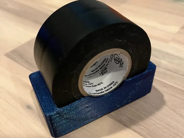 Gridfinity 1x2 Electrical Tape Holder (Magnets)
