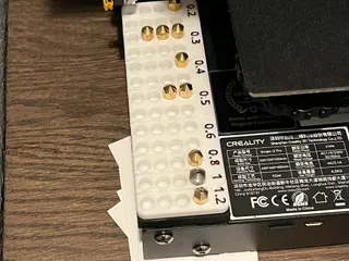 Gridfinity Nozzle Holder/Storage 1x3 (Magnets)