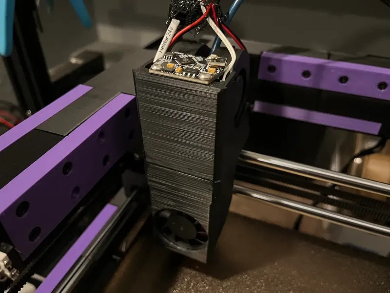 The 100 Toolhead No Supports - KUSBA Accelerometer