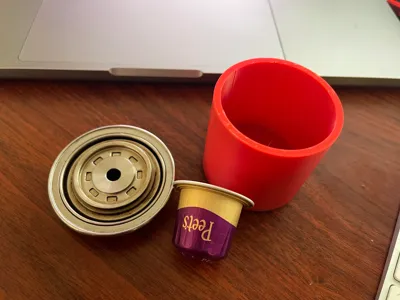 Nesspresso coffee pods removal from 80ml pod