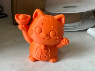 招财猫橘猫猫咪小猫