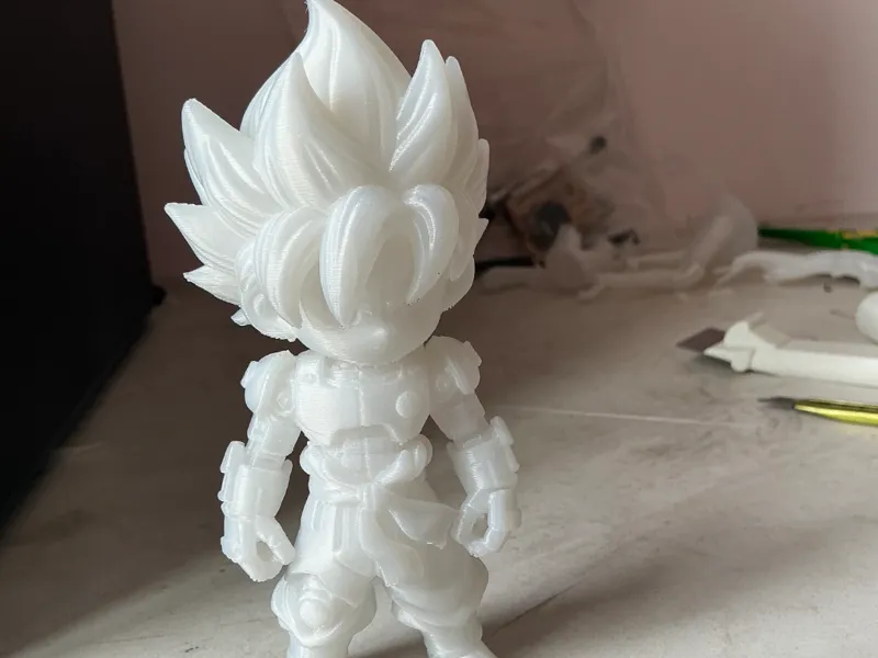 Q版机甲超级赛亚人wukong