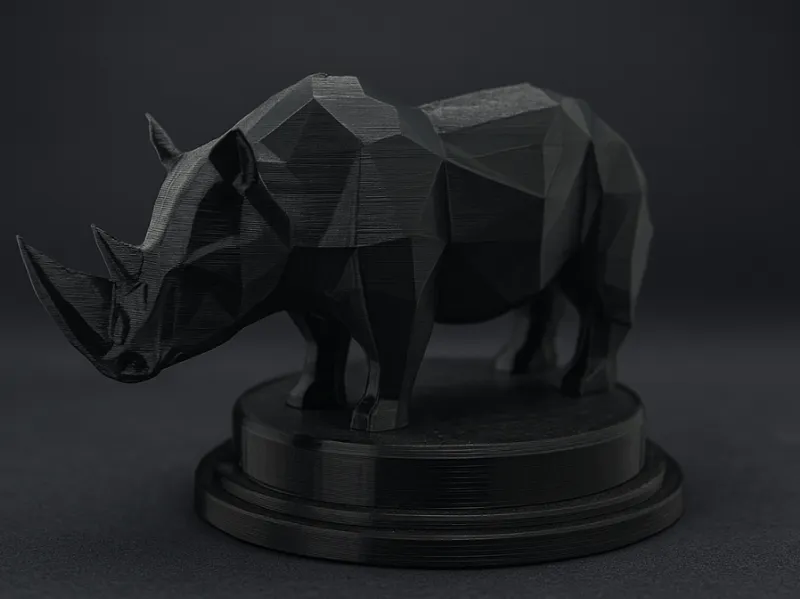 Rhinocéros - Low Poly