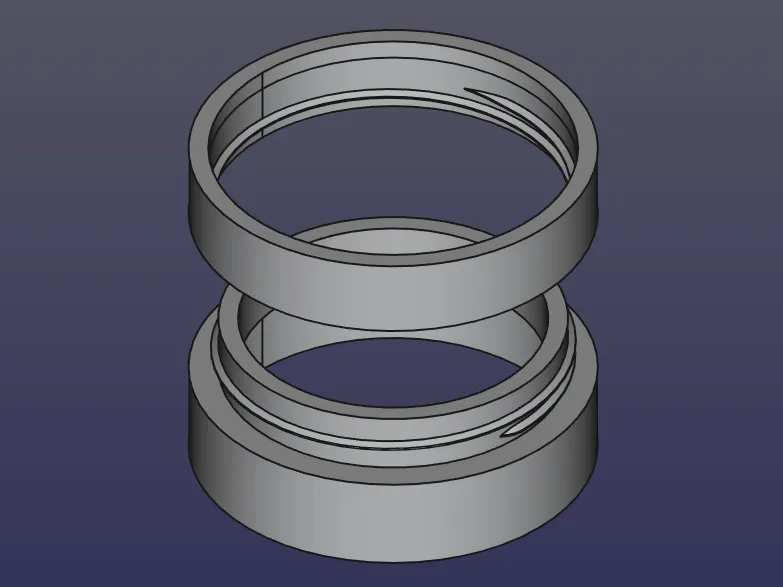53 mm diameter very strong thread