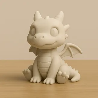 cute baby dragon