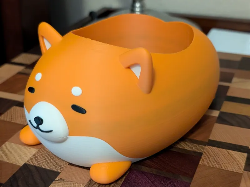 Henri the Corgi Plant Pot