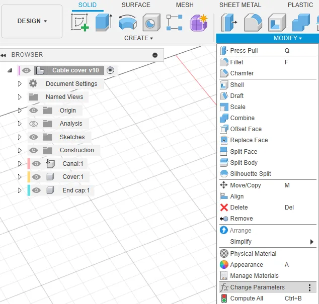 Cable cover - parametric! by OleF MakerWorld: Download Free 3D Models