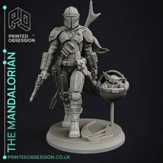 The Mandalorian - Star Wars Fanart - 30cm