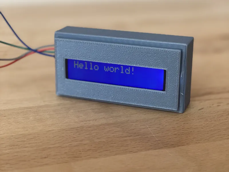 LCD screen case