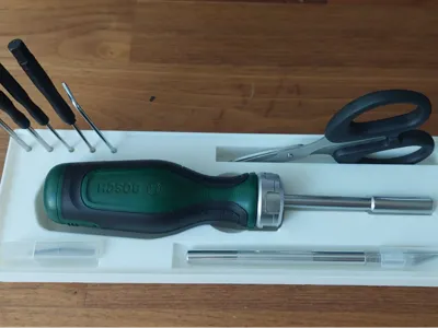 Bosch Screwdriver Gridfinity