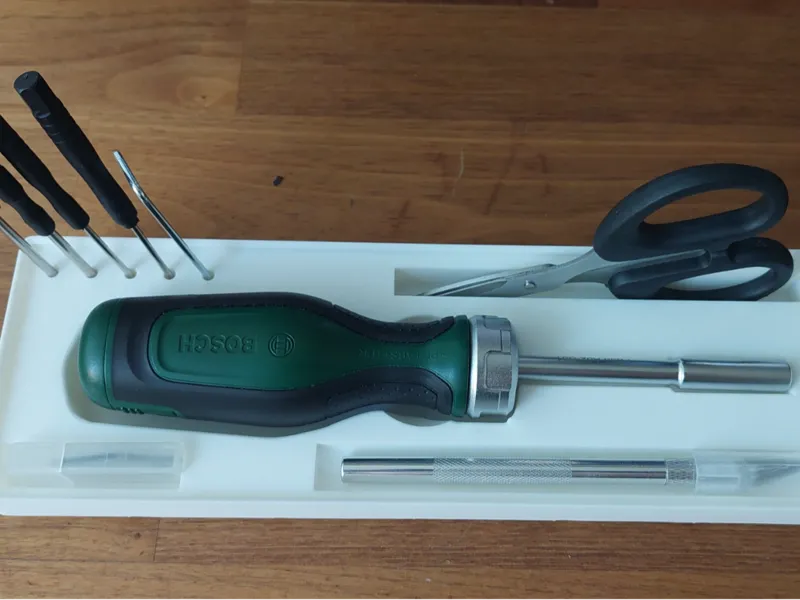 Bosch Screwdriver Gridfinity