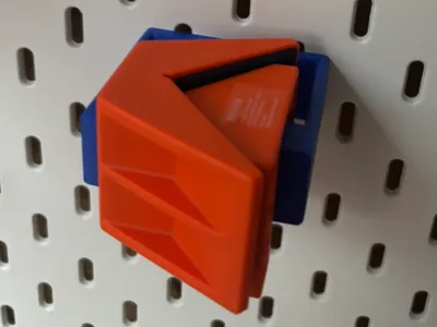 Skadis holder for Presch corner attachment 75kg clamps
