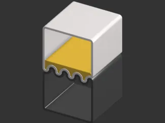 Geoshape Cube wave inlet