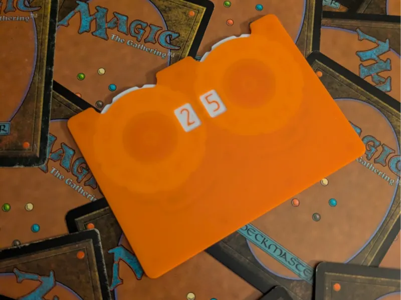 MTG Life Counter Card 