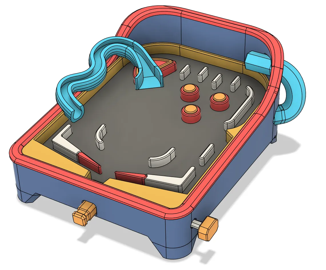 Mini Tabletop Pinball by jorm MakerWorld: Download Free 3D Models