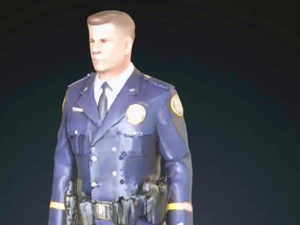 Police officer and his canine