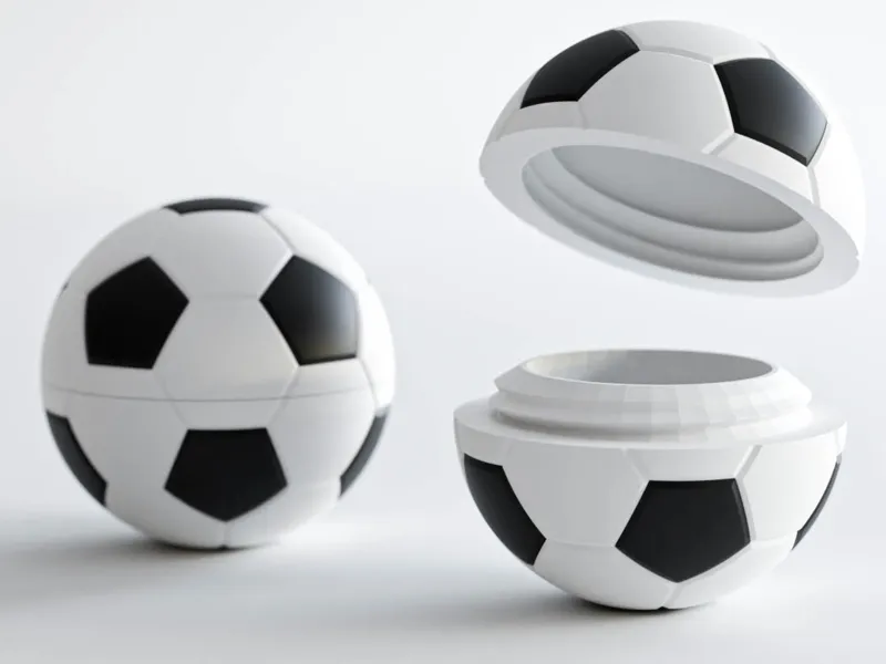 Soccer Football Ball Capsule