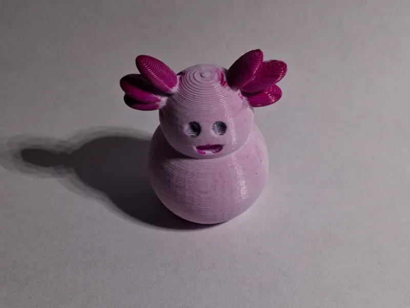 Axomallow, Cute rounded Axolotl figure