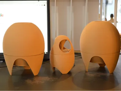 3D Printable Desktop Speakers