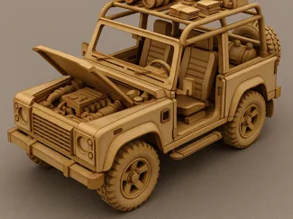 Safari Expedition Vehicle