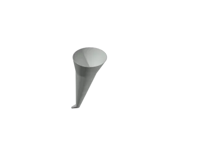 45° funnel