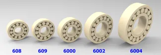 BEARINGS - Print In Place - real rolling elements