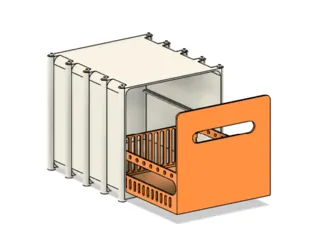 Stackable Modular DeskTop Drawer
