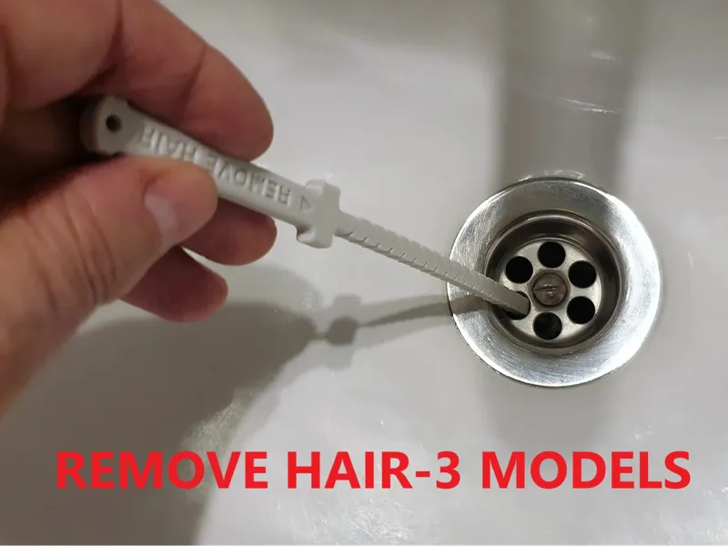 Limpia pelos ducha. Shower hair cleaner