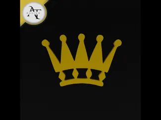 Simple Crown Symbol - 2D Art