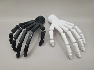 skeleton hand moveable 