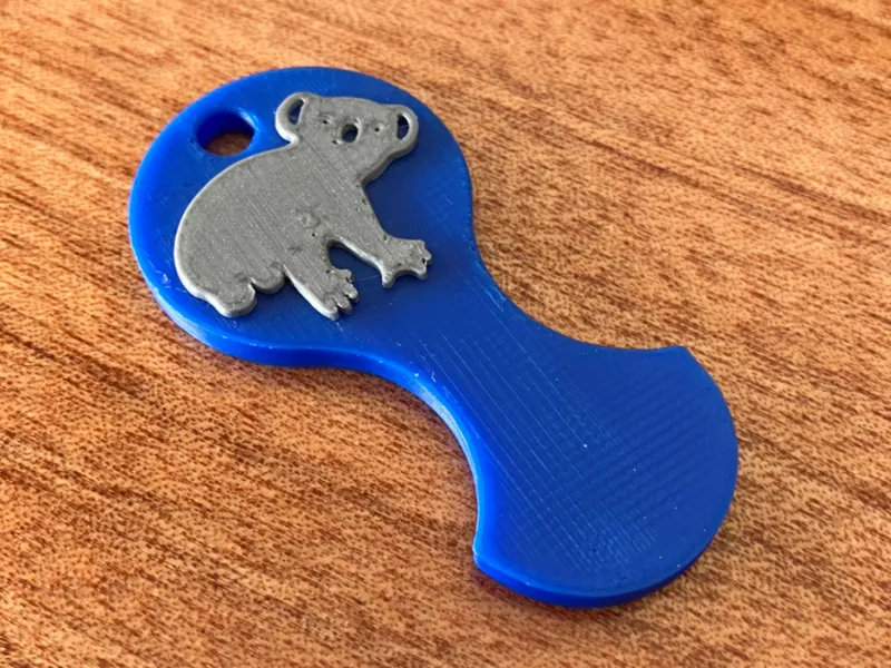 Australia Koala Removable Trolley Coin Token