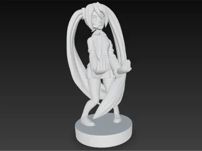 Hatsune Miku controller stand