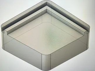 Table pad L profile