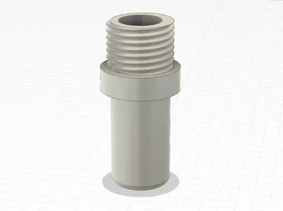 Pump connection for hydroponic vegetable tower