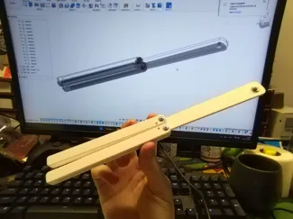 Balisong Knife - Perfectly Balanced By Drewnikocur
