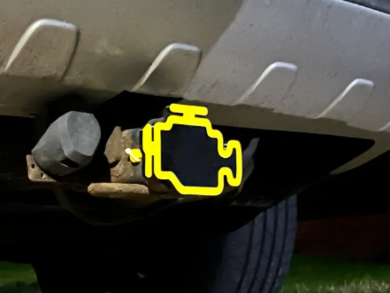 CheckEngine Hitch Mount for 2" AMS Friendly